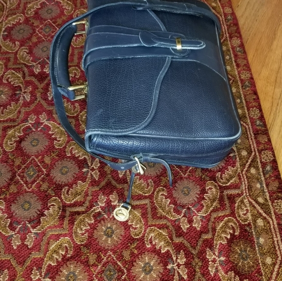 Vtg. Unisex Dooney Bourke British Surrey Briefcase - Picture 5 of 13